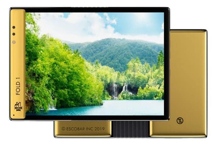 Escobar Fold 1: CES 2020 doesn't want Escobar's foldable smartphone