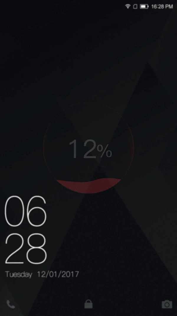 First look at upcoming Elephone's ELEUI charging animation