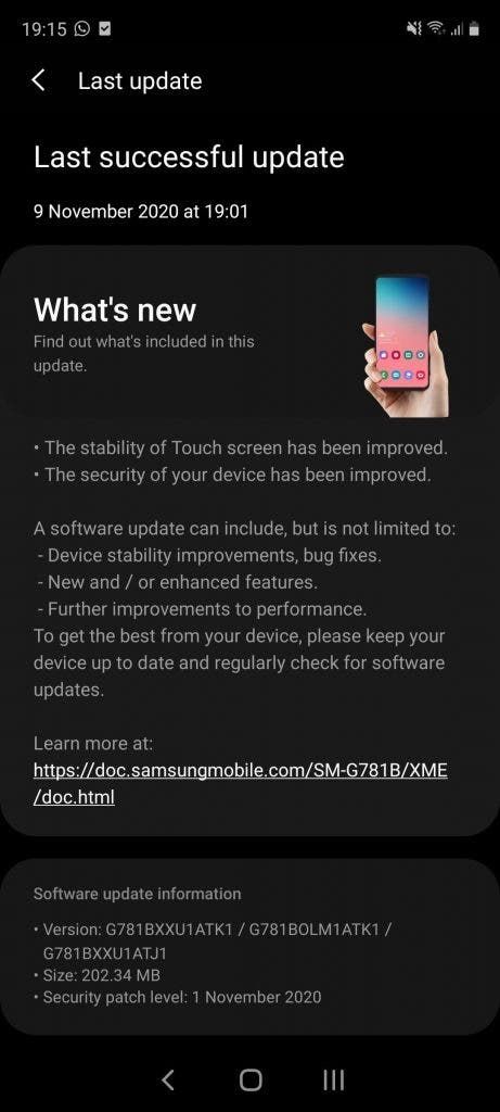 Galaxy S20 FE still facing touchscreen issues even after three patch updates!