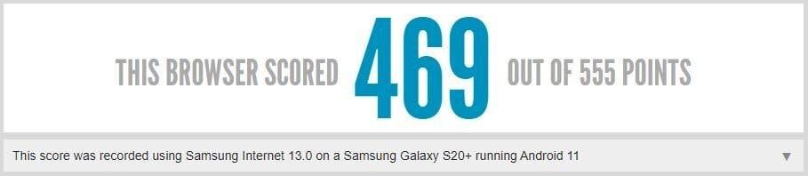 Galaxy S20+ spotted with Android 11 once again, this time with new Samsung Internet