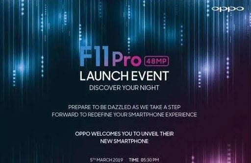 OPPO F11 Pro finally gets a launch date