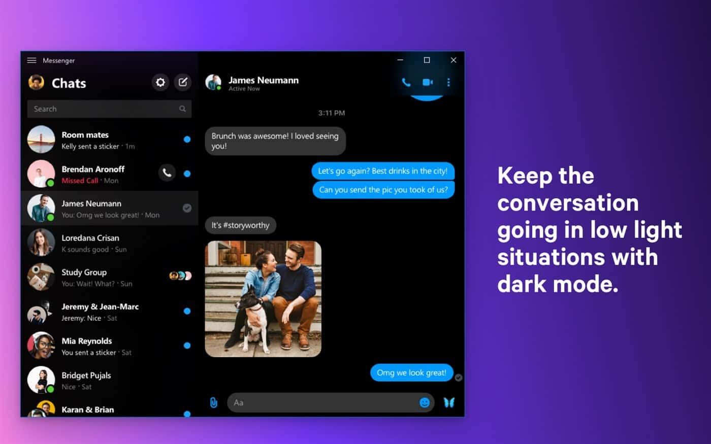 Facebook launches Messenger desktop app for Windows and macOS