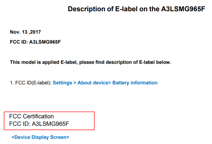 Samsung Galaxy S9, S9 Plus just showed up at the FCC