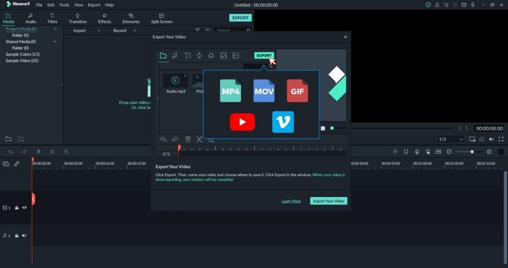 Filmora9: Easy and complete solution to start editing videos