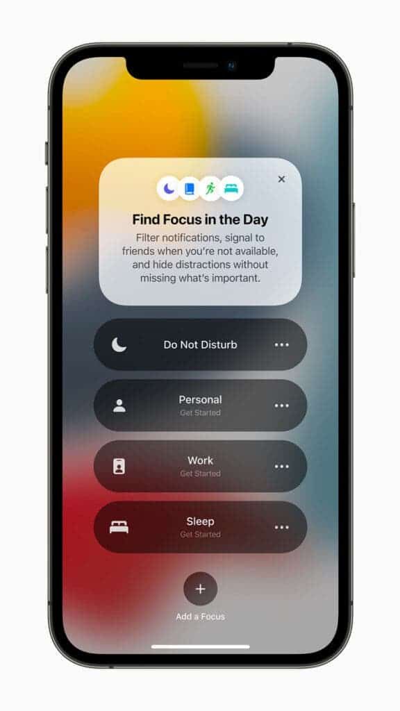 Top 10 upgrades in the iOS 15 system