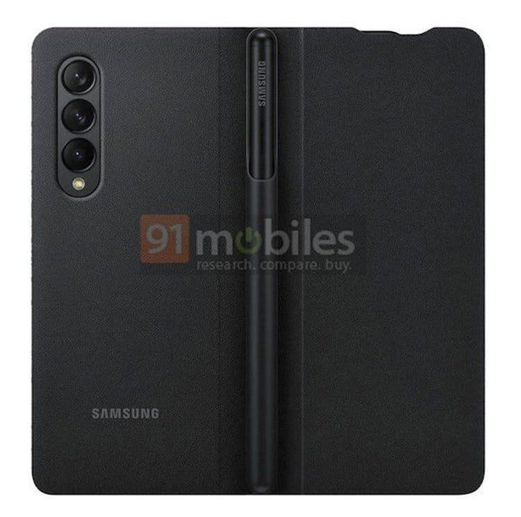 Galaxy Z Fold 3 will have a special case with a place for the stylus
