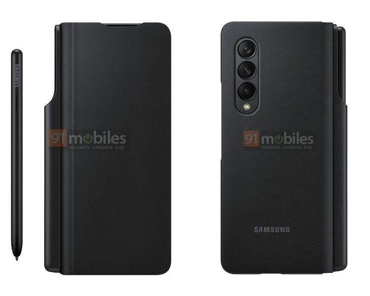 Galaxy Z Fold 3 will have a special case with a place for the stylus