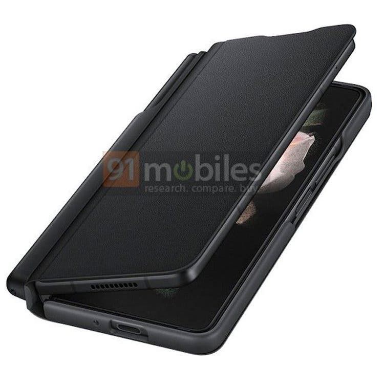 Galaxy Z Fold 3 will have a special case with a place for the stylus