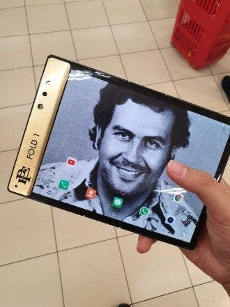 Pablo Escobar's brother announces a foldable smartphone for only $350