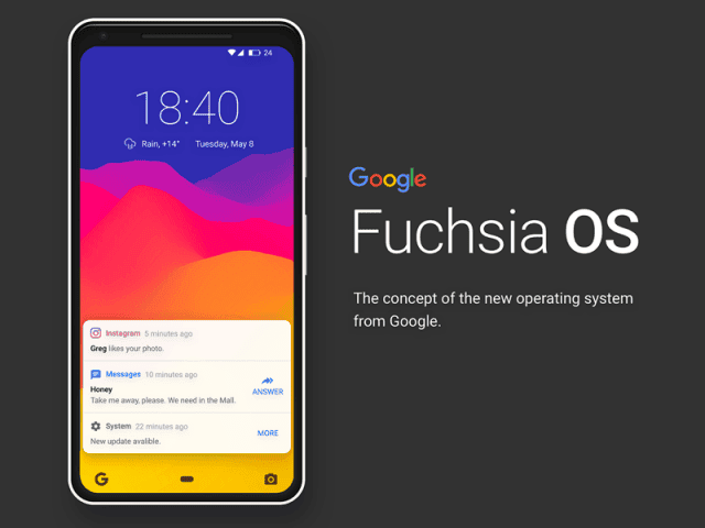 Huawei is working on Google Fuchsia OS