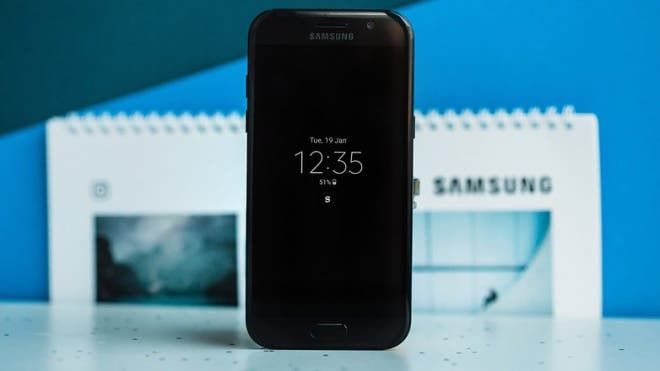 Samsung Galaxy A5 (2018) listed on company's website