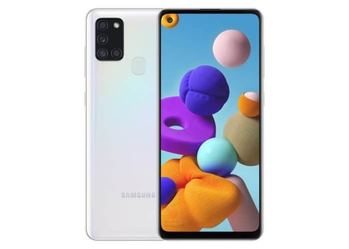 This is the Galaxy A21s: four rear cameras and the new Exynos 850