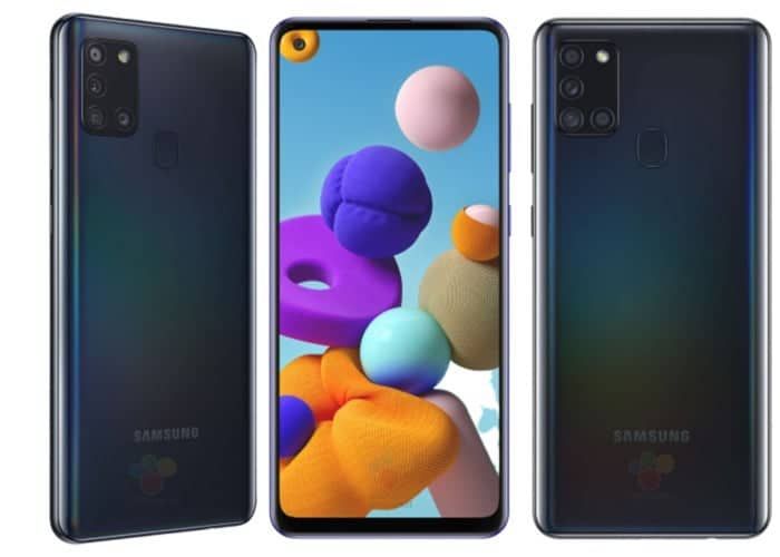 This is the Galaxy A21s: four rear cameras and the new Exynos 850