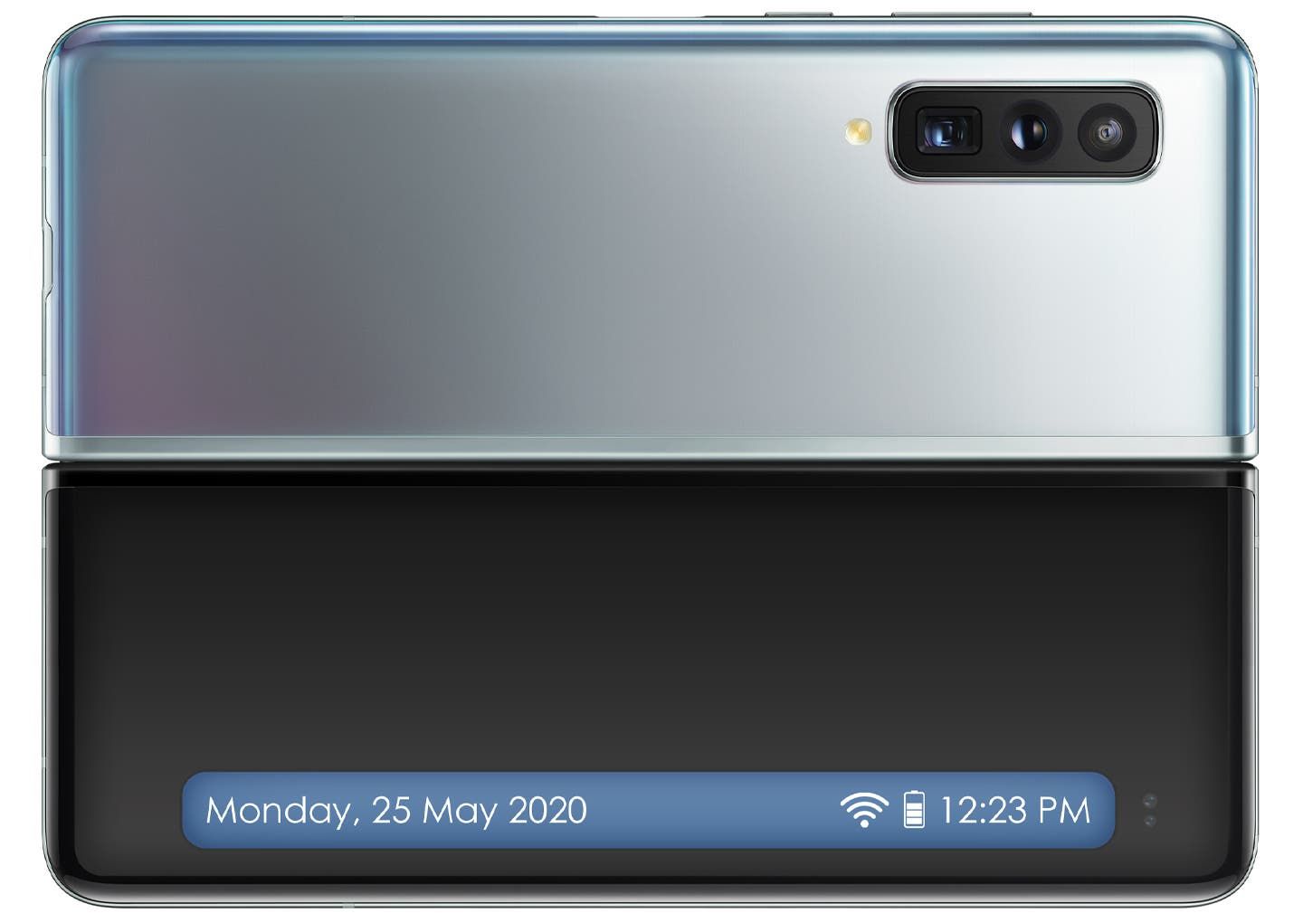 This could be the final design of the upcoming Samsung Galaxy Fold Lite