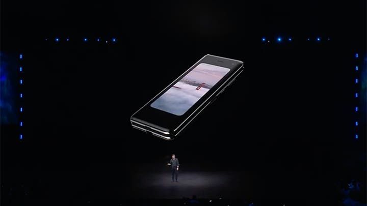 The Galaxy Fold is samsung's first foldable phone, priced at $1,980