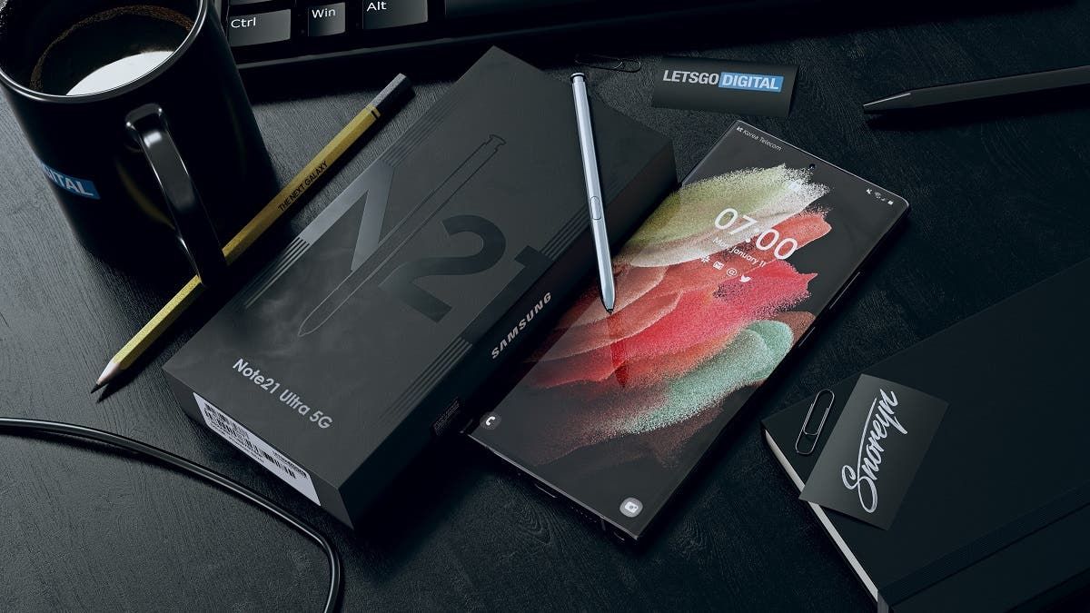 Samsung Galaxy Note 21 Ultra appears in an unboxing video
