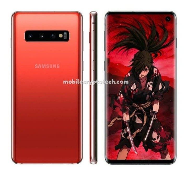 Latest leak shows off the Galaxy S10 in Cinnabar Red