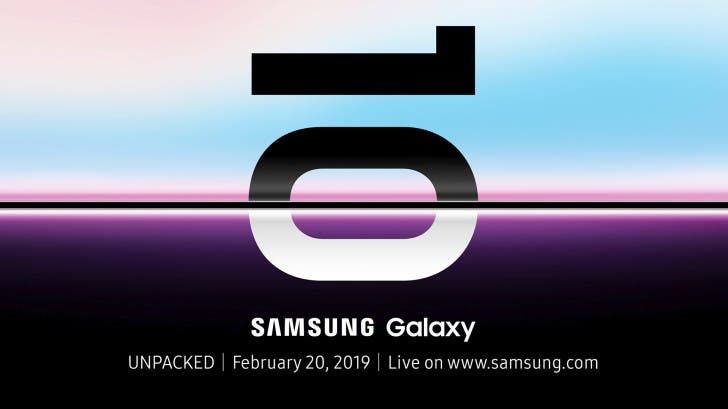 Samsung confirms the launch date for the Galaxy S10