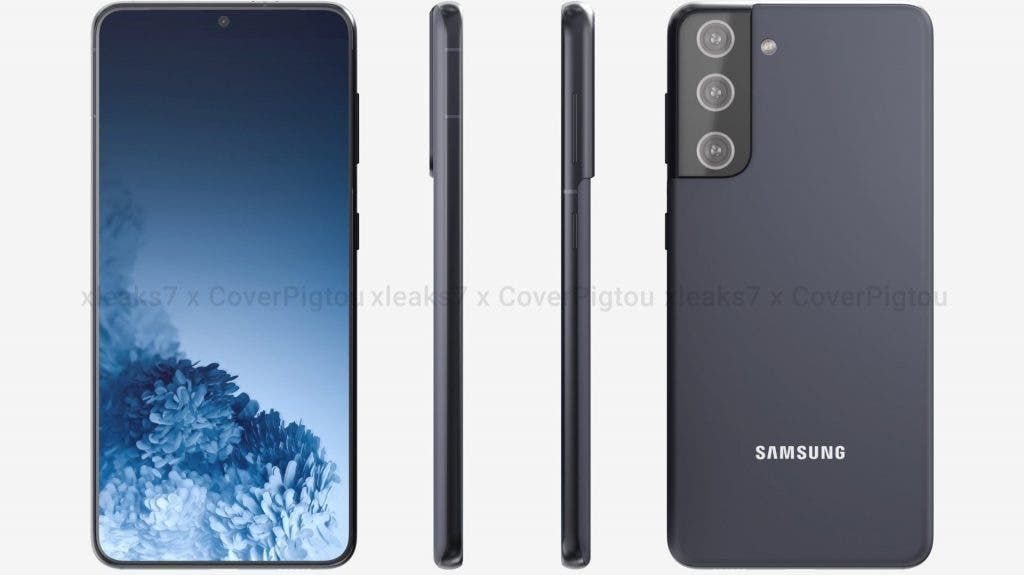 Galaxy S21 render