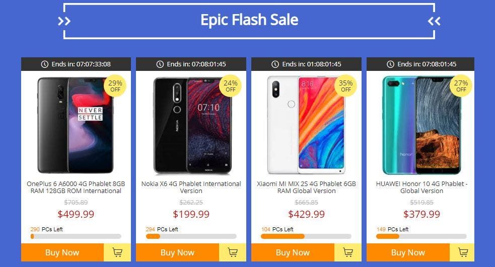 Gearbest Is Offering A Smartphone For ONLY $9.99 From Oct. 15 To Oct 21