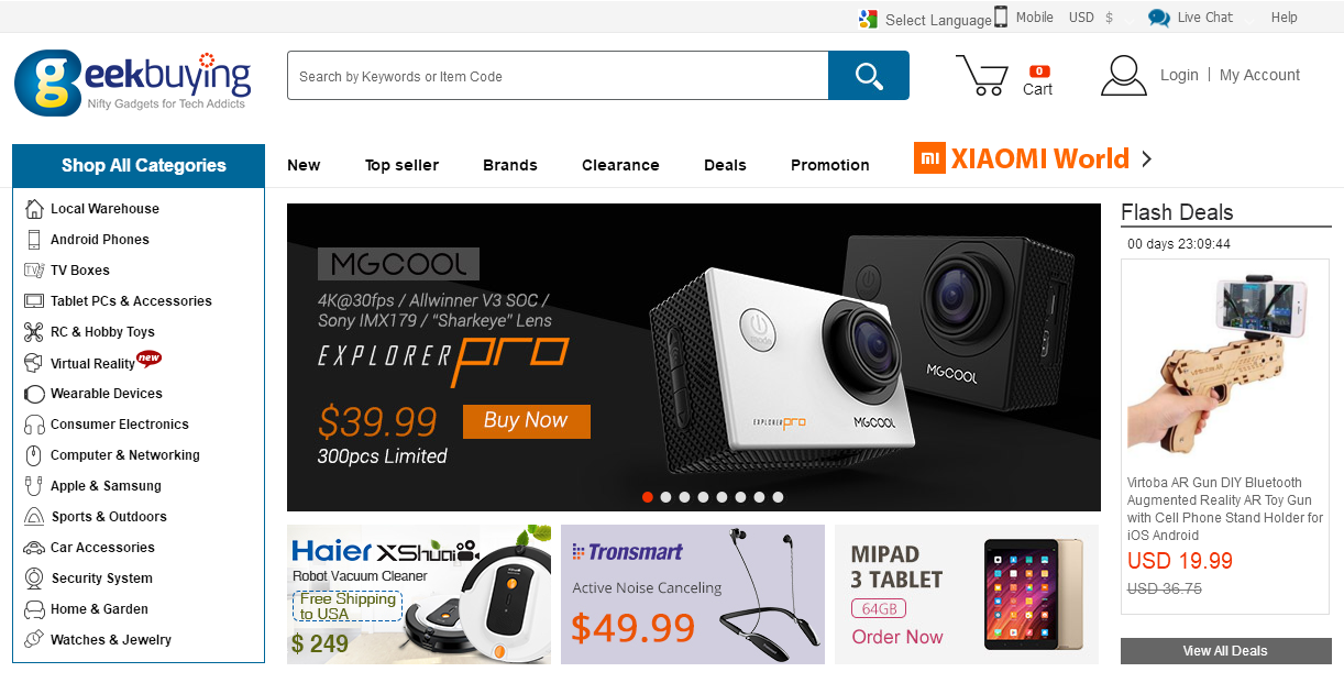 Deals: MGCOOL Explorer Pro 4K Action Cam Available at Geekbuying for $39.99