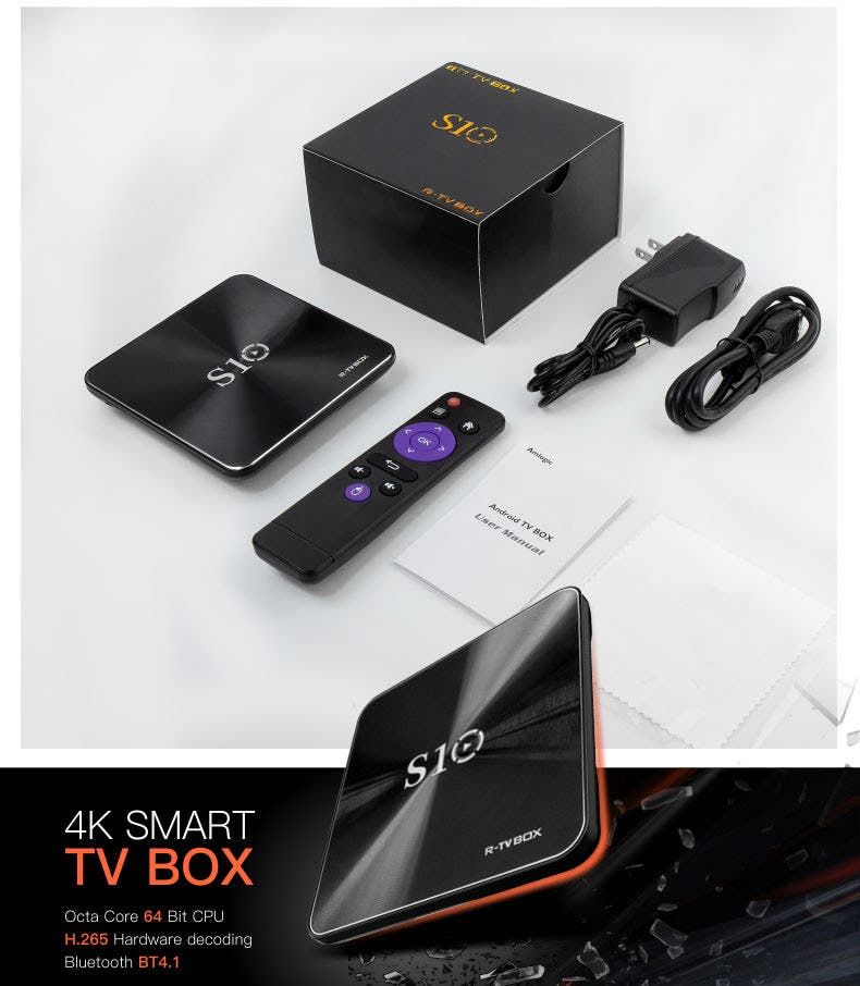 New R-TV BOX S10 with 3GB RAM / 16GB Storage on sale at Geekbuying