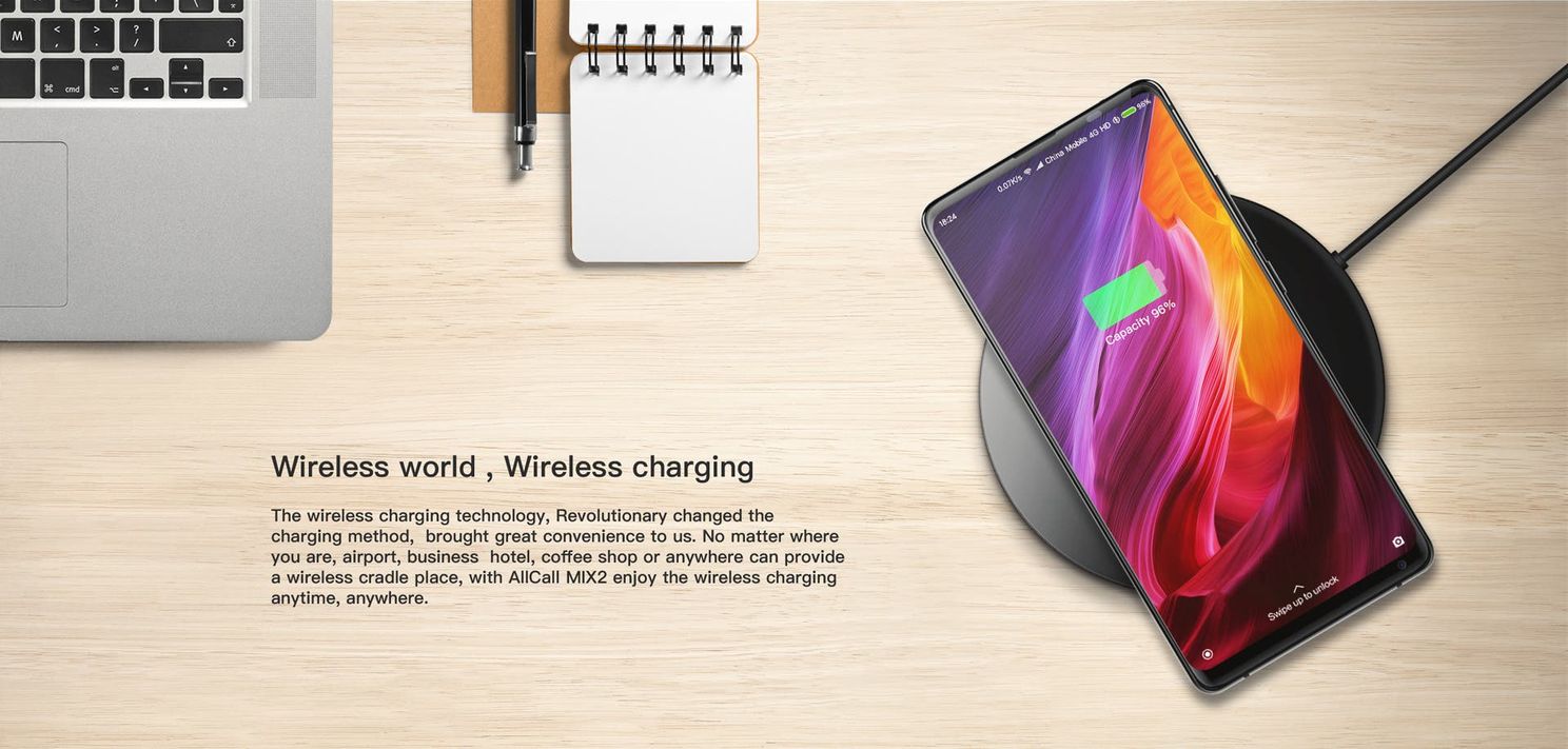 AllCall Mix 2 to Feature 10W Fast Wireless Charging