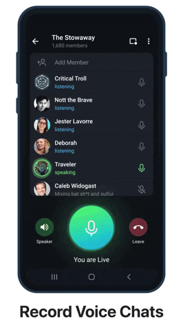 Telegram launched Voice Chat 2.0 to compete with Clubhouse