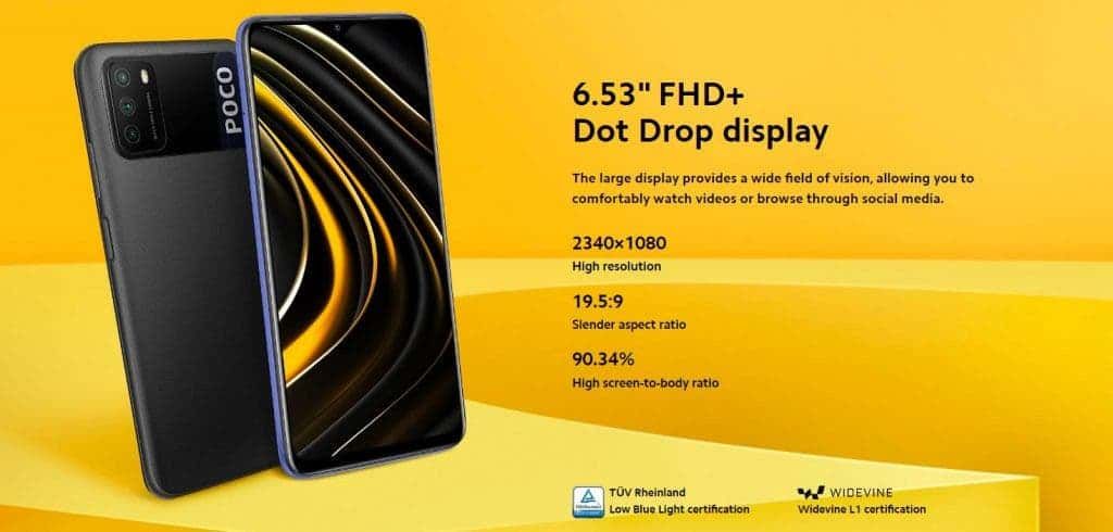 POCO M3 goes official with Snapdragon 662, 6000mAh battery, 48MP camera and $129 price