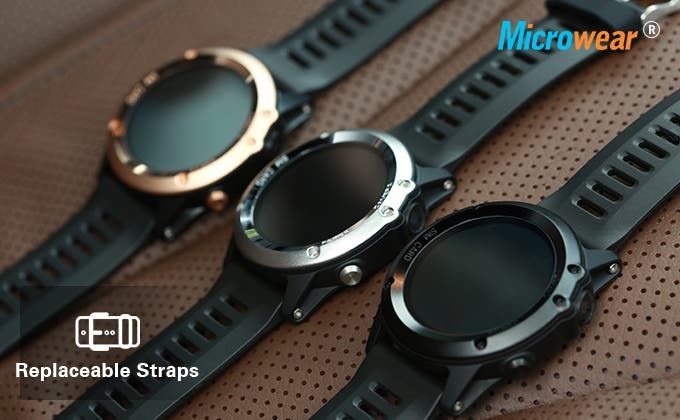 Microwear H1: The world's first IP68 waterproof 3G Smartwatch