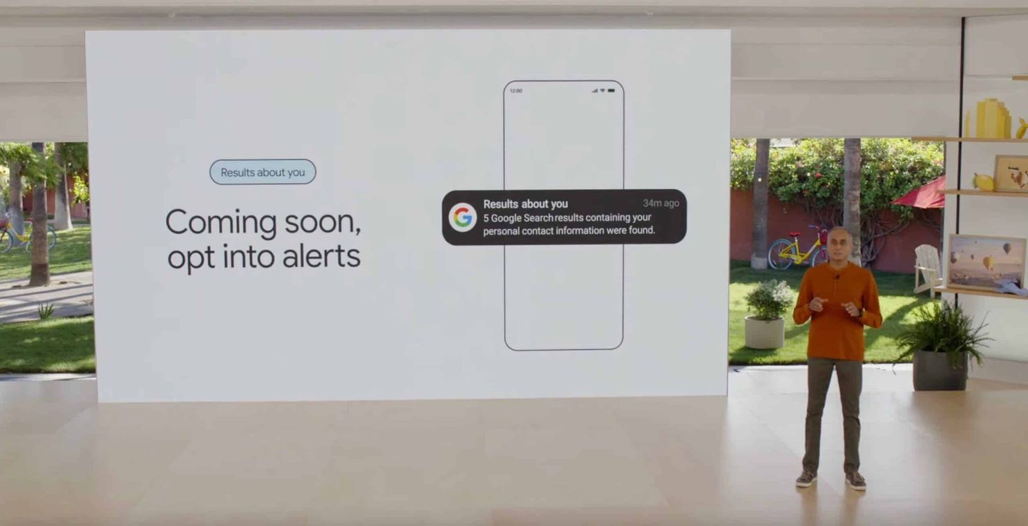Google will notify you if your sensitive information is posted online