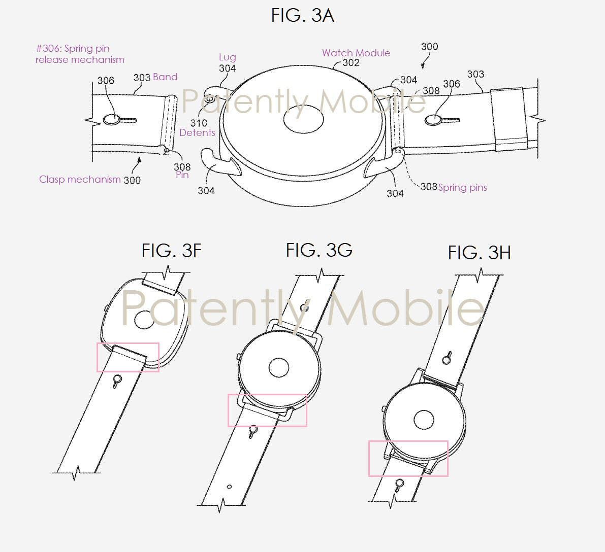 A new patent reveals the alleged Google Pixel Watch design