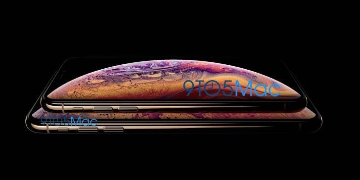 iPhone XS and XS Plus surfaces in leaked render