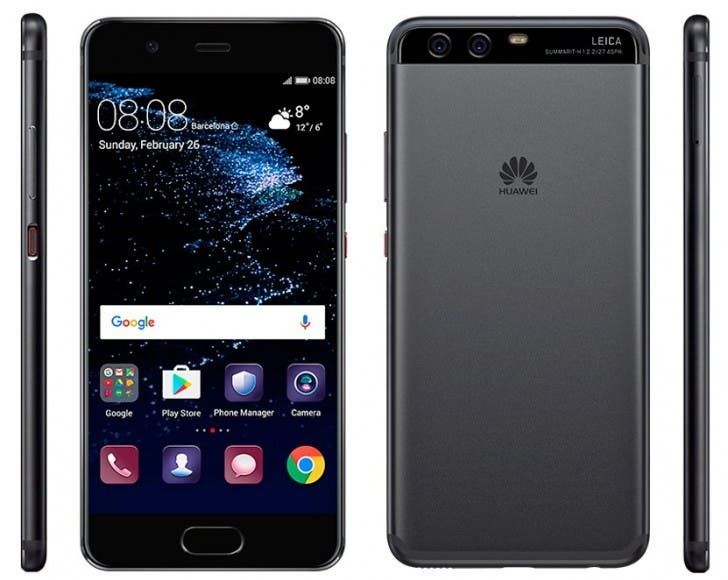 Huawei P10 press render leaks just a couple of days before launch