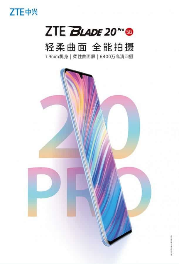 ZTE launches its new mid-ranger Blade 20 Pro 5G in China!