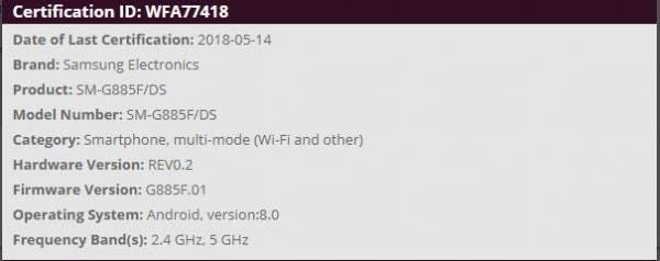 Samsung Galaxy A8 Star gets Wi-Fi certification, launch is imminent