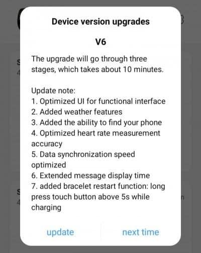 Realme Band Receives First Major Update, Brings Weather Info & Find My Phone