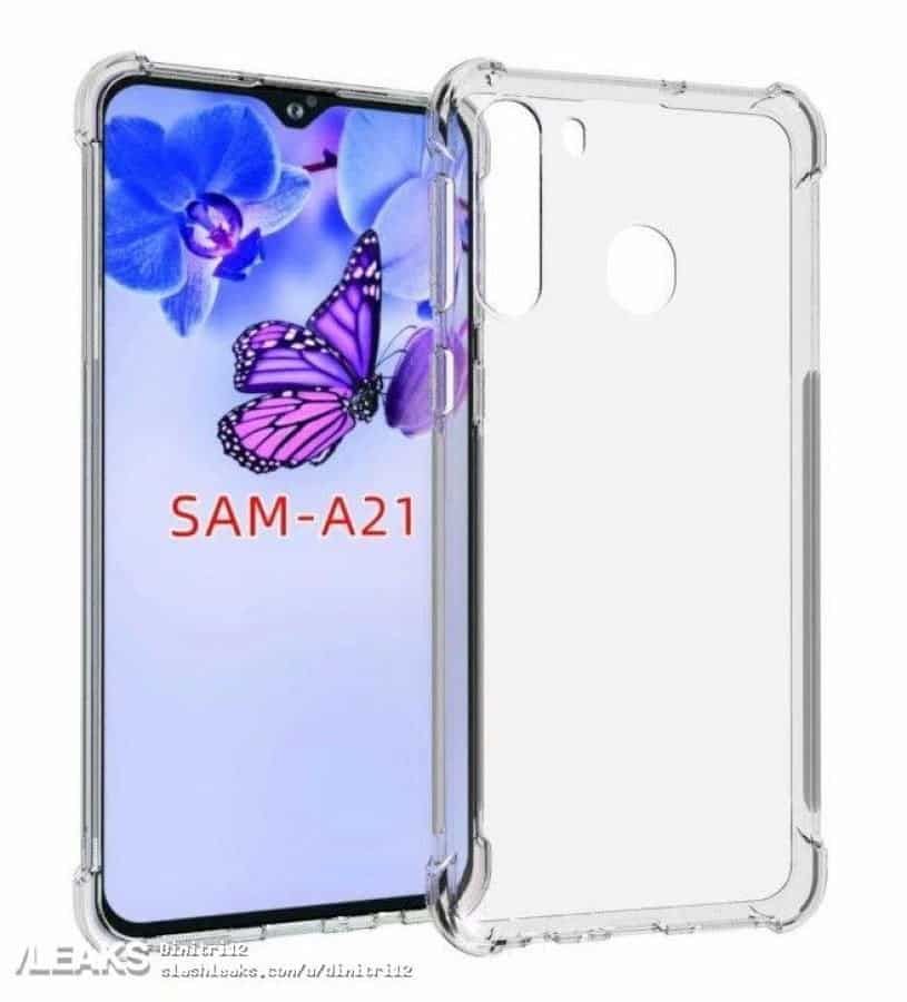 Samsung Galaxy A21 Render Images Surfaces Online, Reveals Design