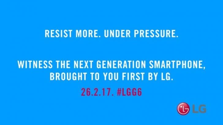 LG G6 will have a non-removable 3200 mAh battery and IP68 certification