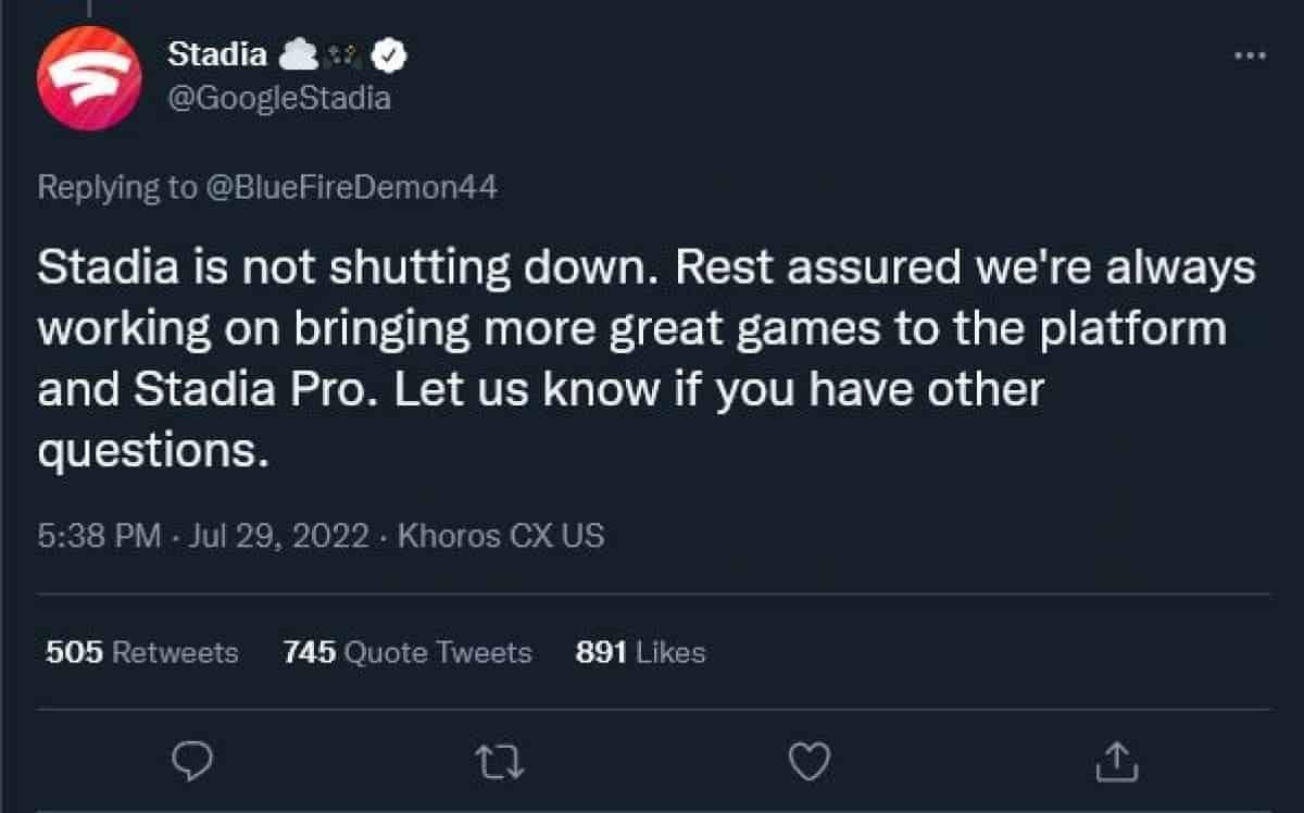 Google Stadia To Shutdown In Three Months Time