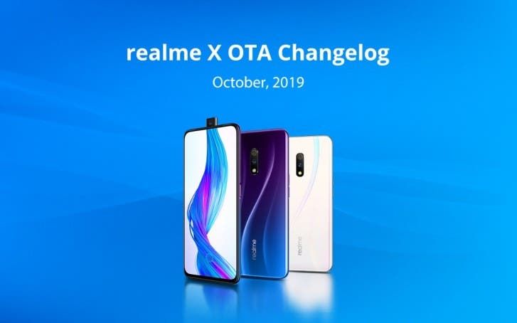 Realme X Latest Update Brings September Security Patch Along With Digital Wellbeing and Much More