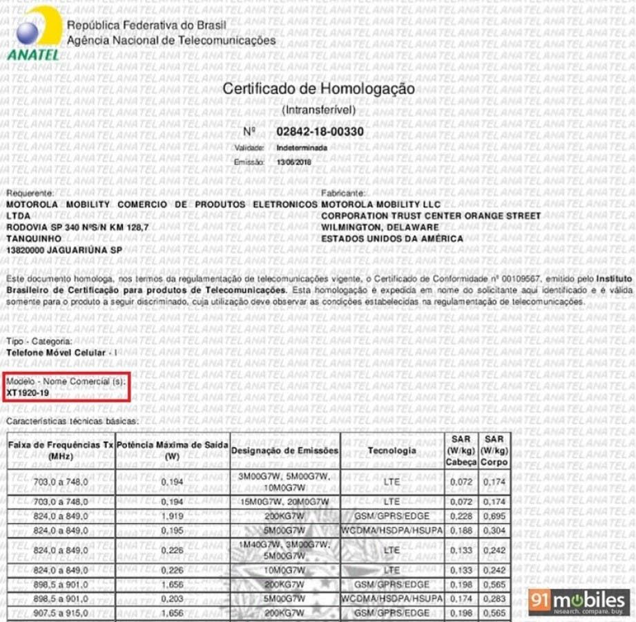Moto C2 and C2 Plus Certified by Anatel, Launch Imminent?