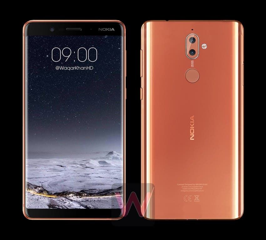 Nokia 9 renders leak, they hint at its bezel-less design!