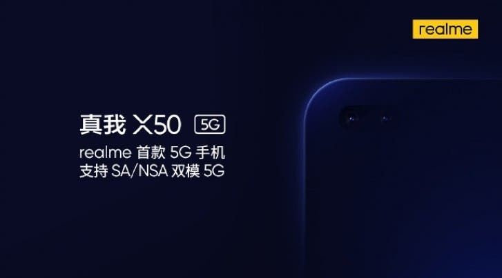 Realme X50 5G to Come with Dual Selfie Cameras, Launch Expected Soon