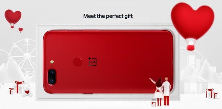 OnePlus 5T Lava Red Edition becomes available in Europe and United States