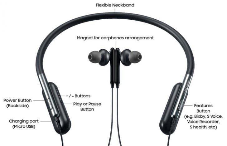 Samsung unveils its bendable U Flex headphones