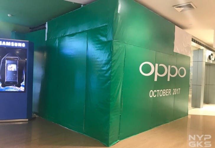 Oppo F5 shows up on posters in the Philippines