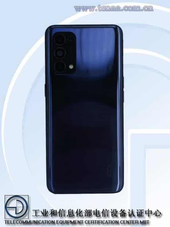 Oppo Reno 5 5G surfaces on TENAA listing, reveals key specs alongside