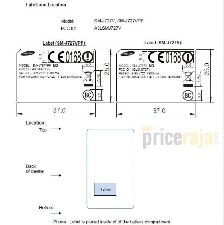 Samsung Galaxy J7 2017 just passed FCC certification