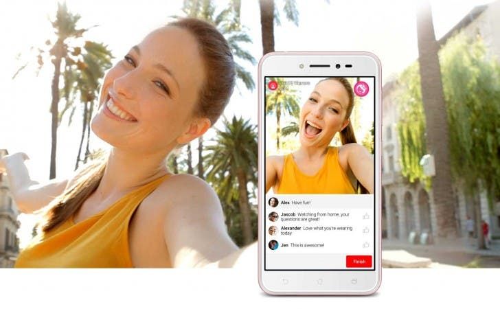 Asus ZenFone Live unveiled, allows live streaming with beauty filters